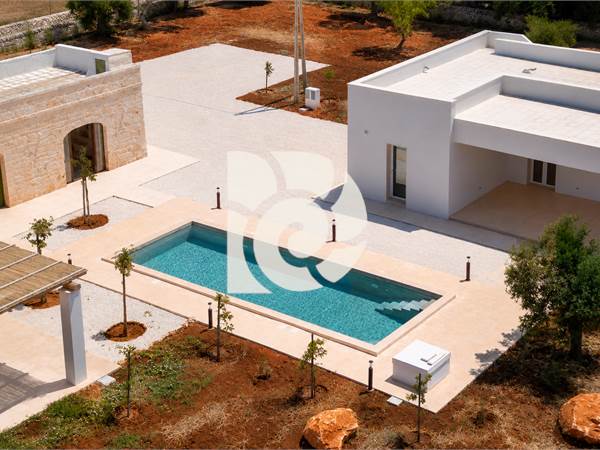 Villa e Lamia con piscina